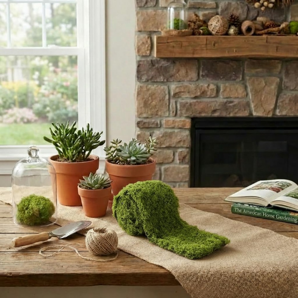 Fake Moss Mat,Artificial Moss  - đánh giá và giá Terrarium Moss Art