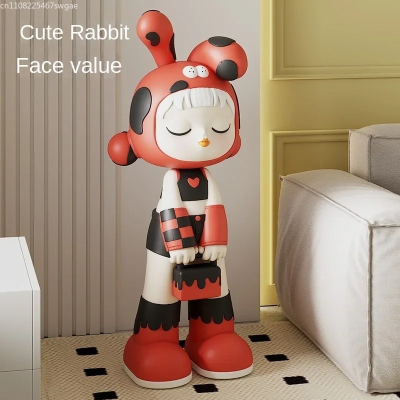 Art Cartoon Girl Statue Indoor - đánh giá và giá Crafting Resin