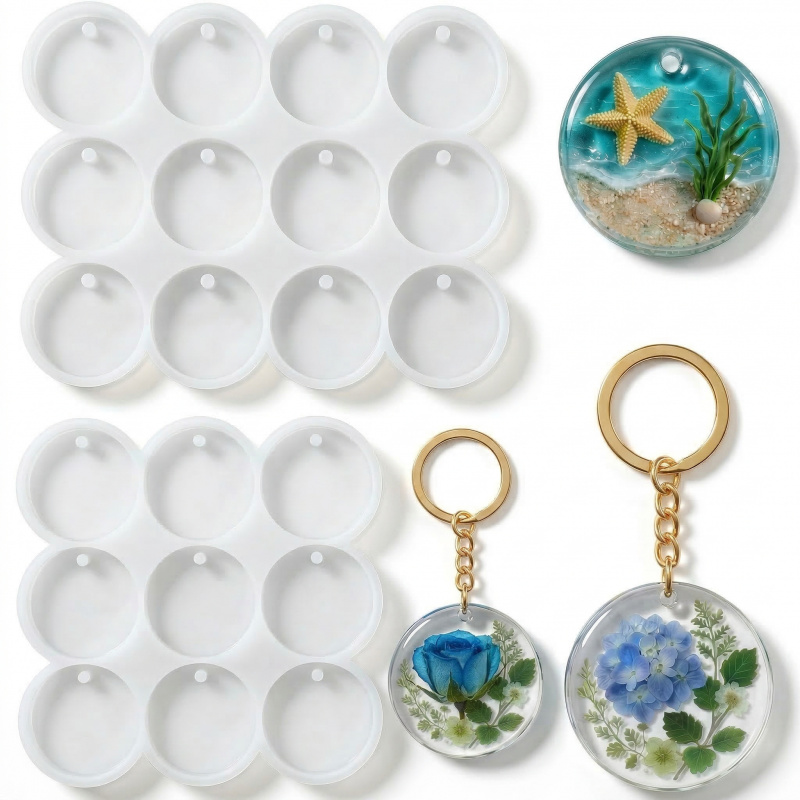 2 Resin keychain mold ，3.3cent - đánh giá và giá Serving Tray Mold
