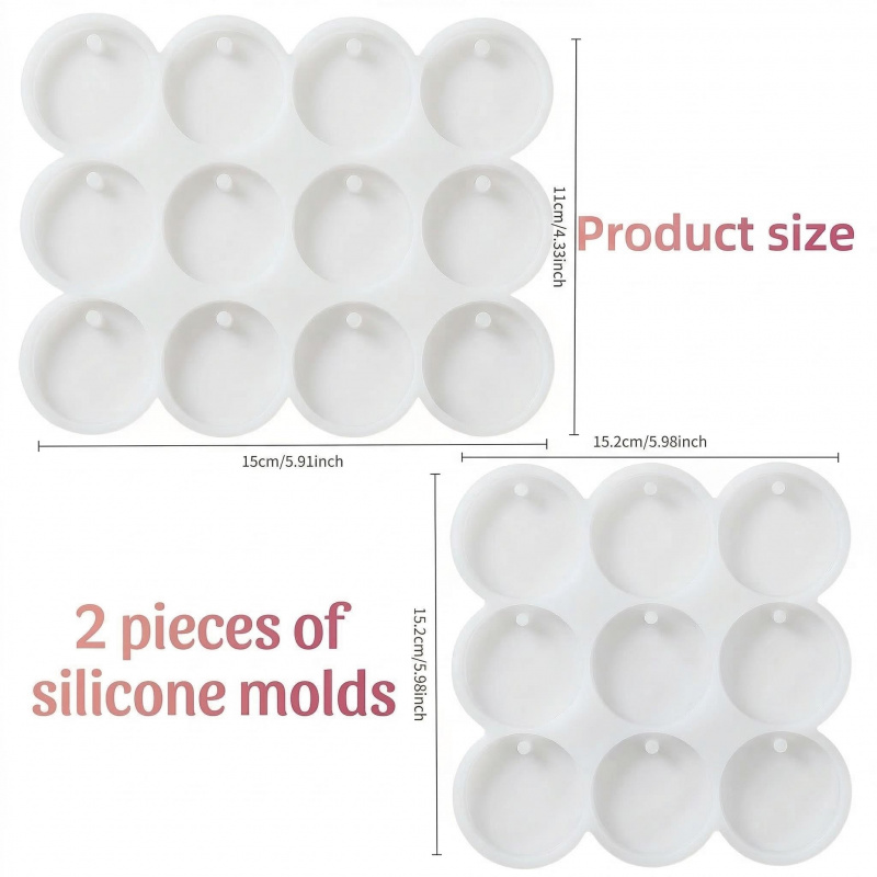 2 Resin keychain mold ，3.3cent - đánh giá và giá Serving Tray Mold