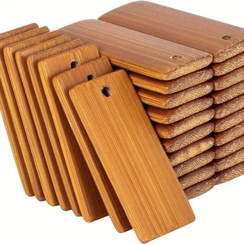 100Pcs Natural Wood Blanks 45x - đánh giá và giá Wood Ring Blank