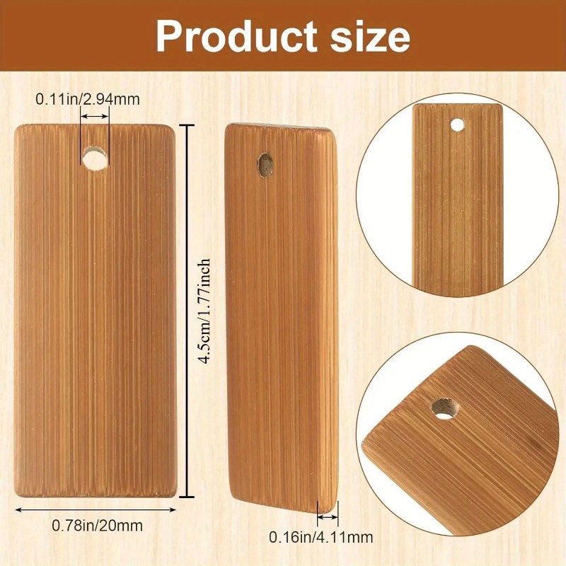 100Pcs Natural Wood Blanks 45x - đánh giá và giá Wood Ring Blank