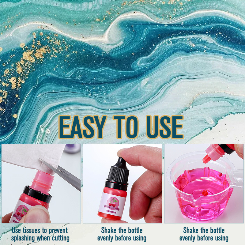 Epoxy Resin Color Pigment 24 V - đánh giá và giá Serving Tray Mold