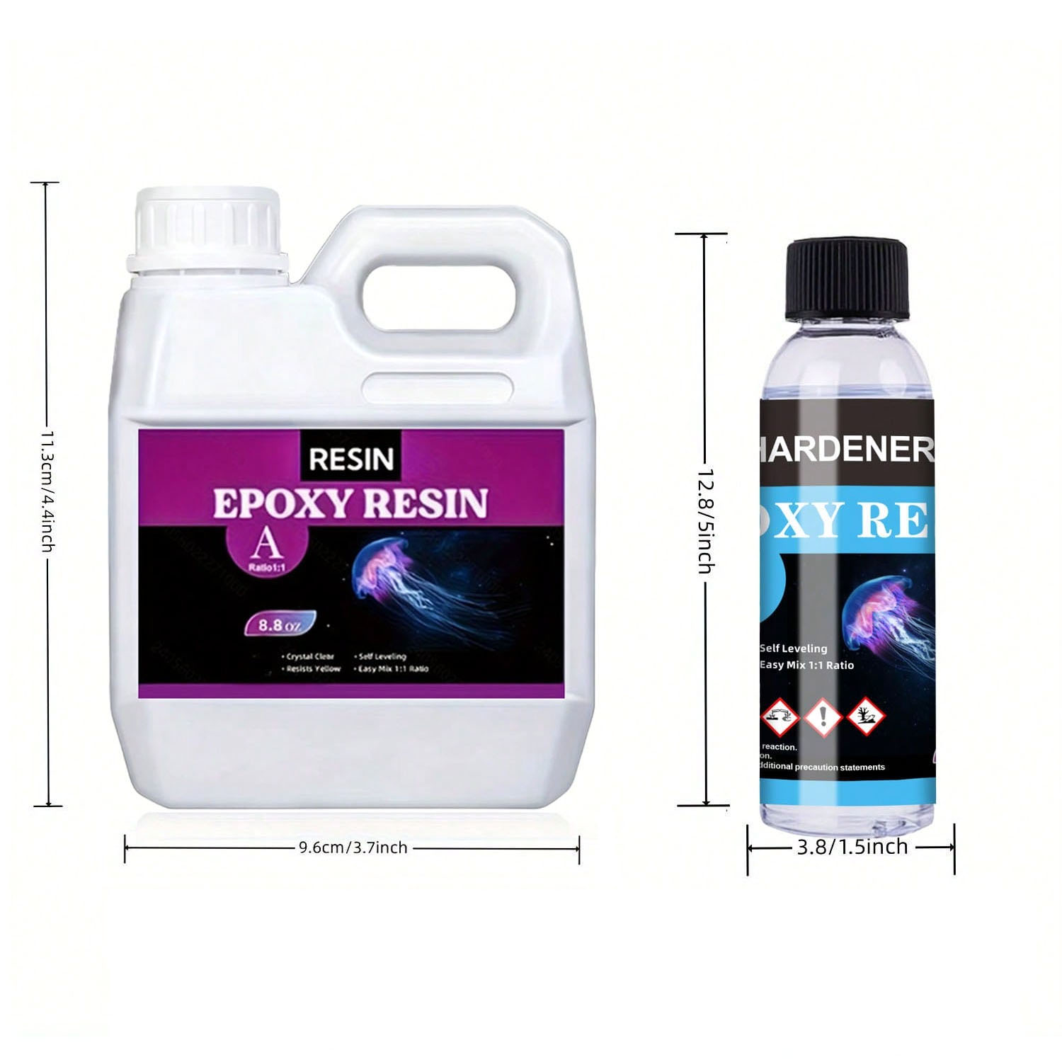 125ml/250ml Crystal Clear Cast - đánh giá và giá Resin Jewelry Kit