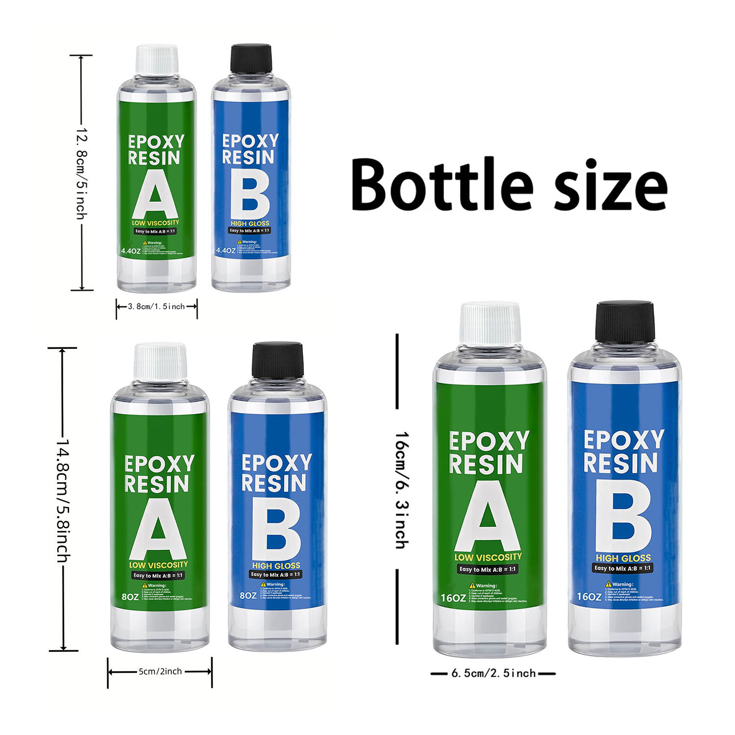 250ml-1000ml Epoxy Resin Casti - đánh giá và giá Resin Jewelry Kit