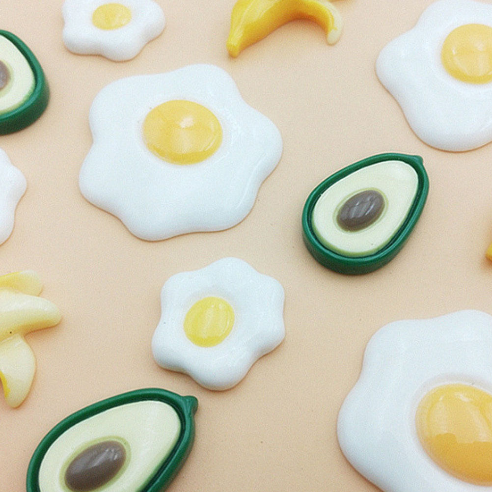 20Pcs Simulated Poached Egg Re - đánh giá và giá Resin Craft Material