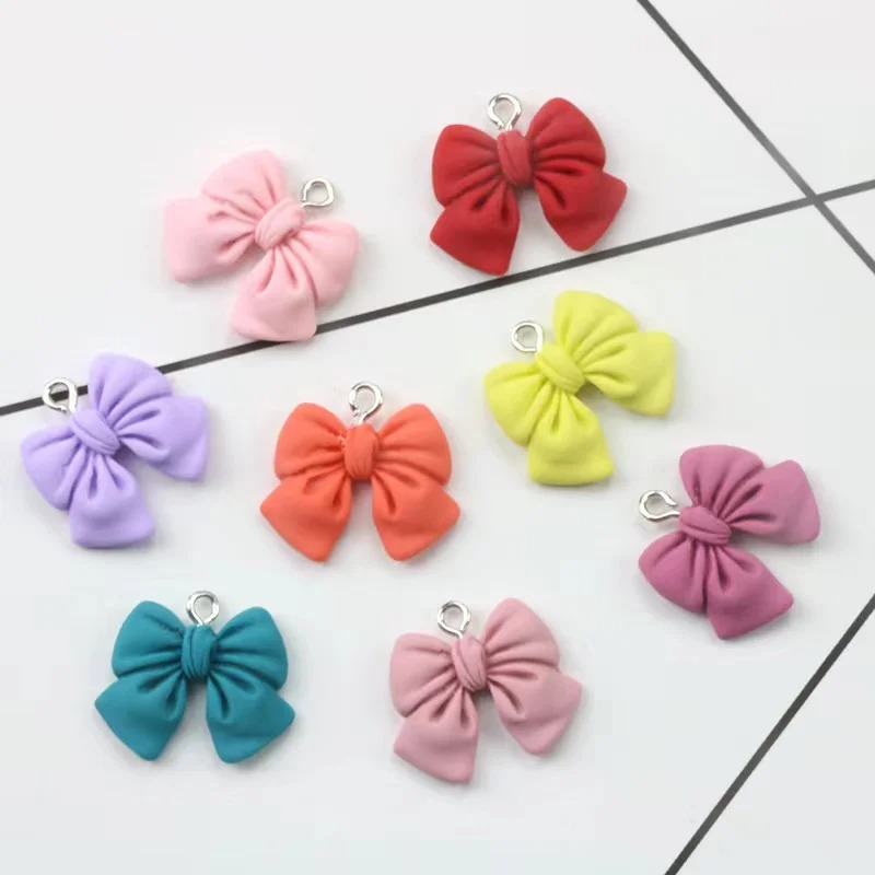 10pcs 20*15MM Cute 3D Bow-knot - đánh giá và giá Flower Preservation Resin