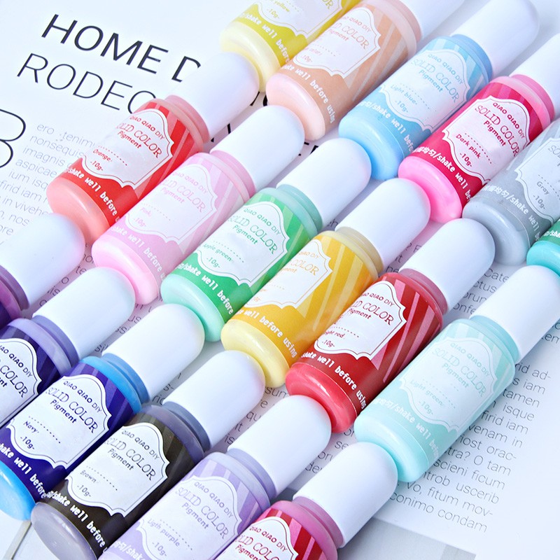 Wholesale 18 vibrant liquid pi - đánh giá và giá Resin Pigment Set