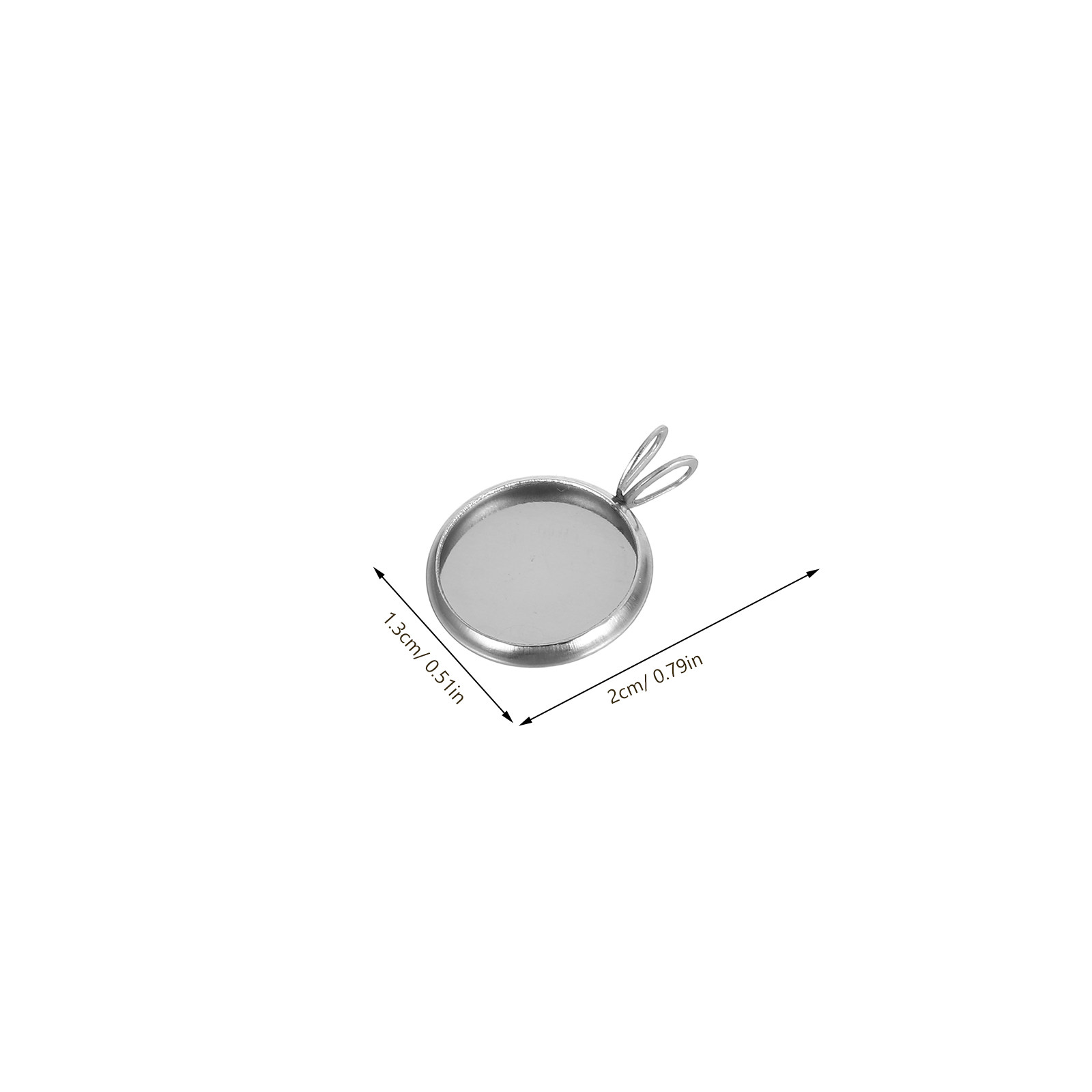 10Pcs 12Mm Round Pendant Trays - đánh giá và giá Resin Jewelry Kit