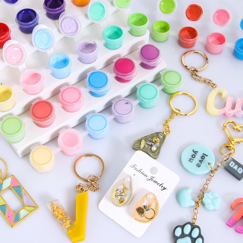 6colors/Set Paste Pigment UV R - đánh giá và giá Resin Pigment Set