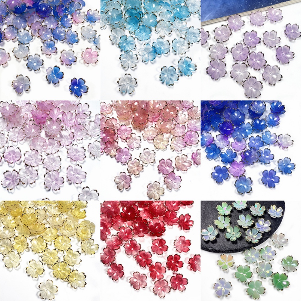 50pcs/lot 19mm Acrylic Cherry  - đánh giá và giá Flower Preservation Resin
