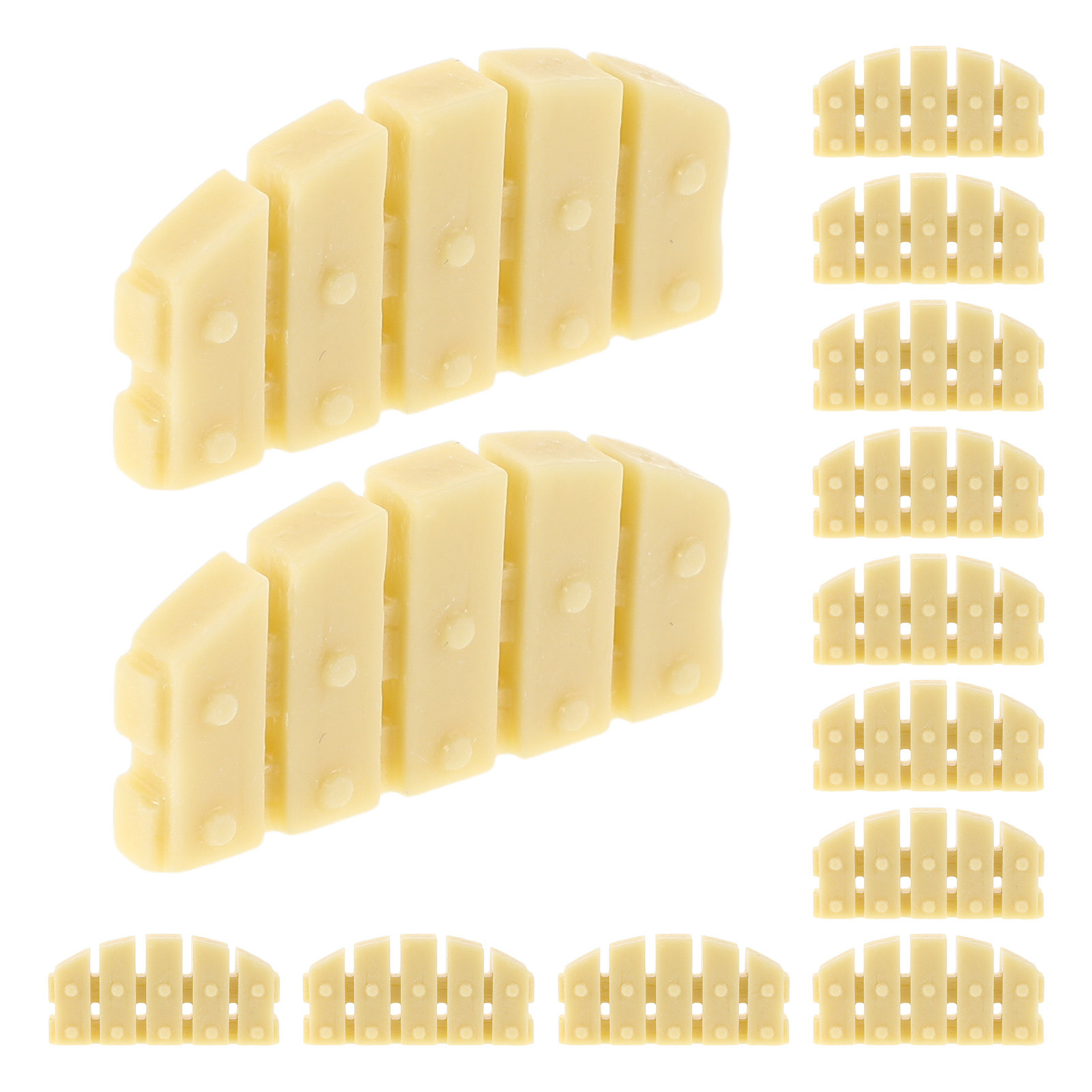 50Pcs Miniature Resin Fence De - đánh giá và giá Crafting Resin