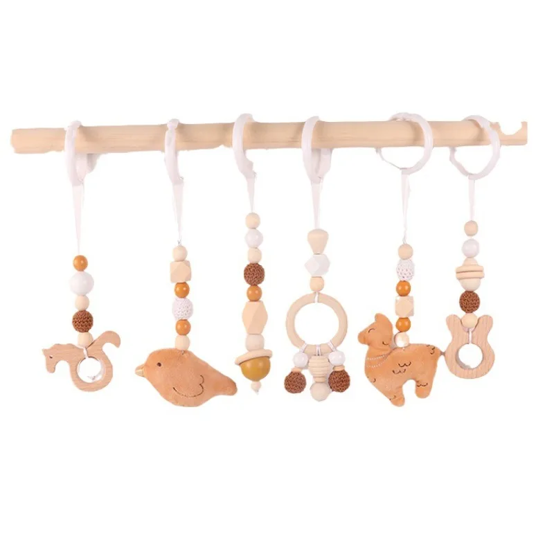 6Pcs Wooden Baby Toys Wooden B - đánh giá và giá Wood Ring Blank