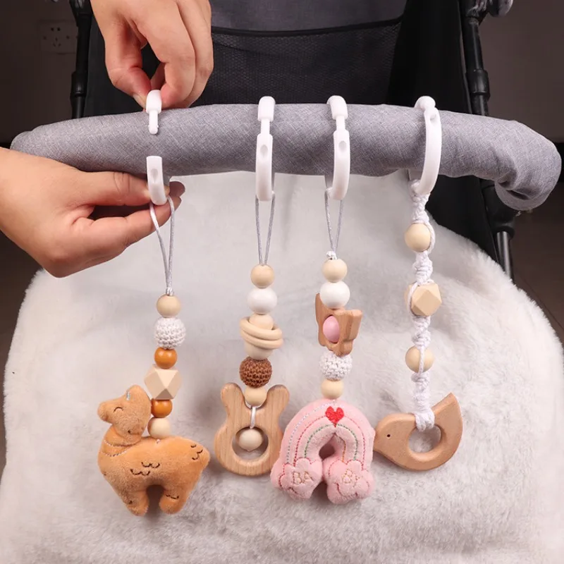 6Pcs Wooden Baby Toys Wooden B - đánh giá và giá Wood Ring Blank