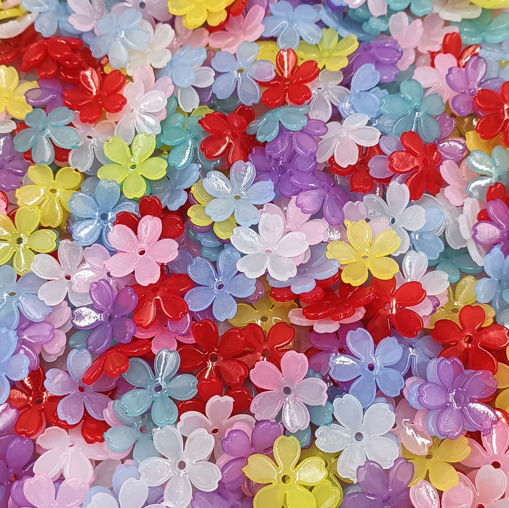 20pcs Resin Sakura Flower Bead - đánh giá và giá Flower Preservation Resin