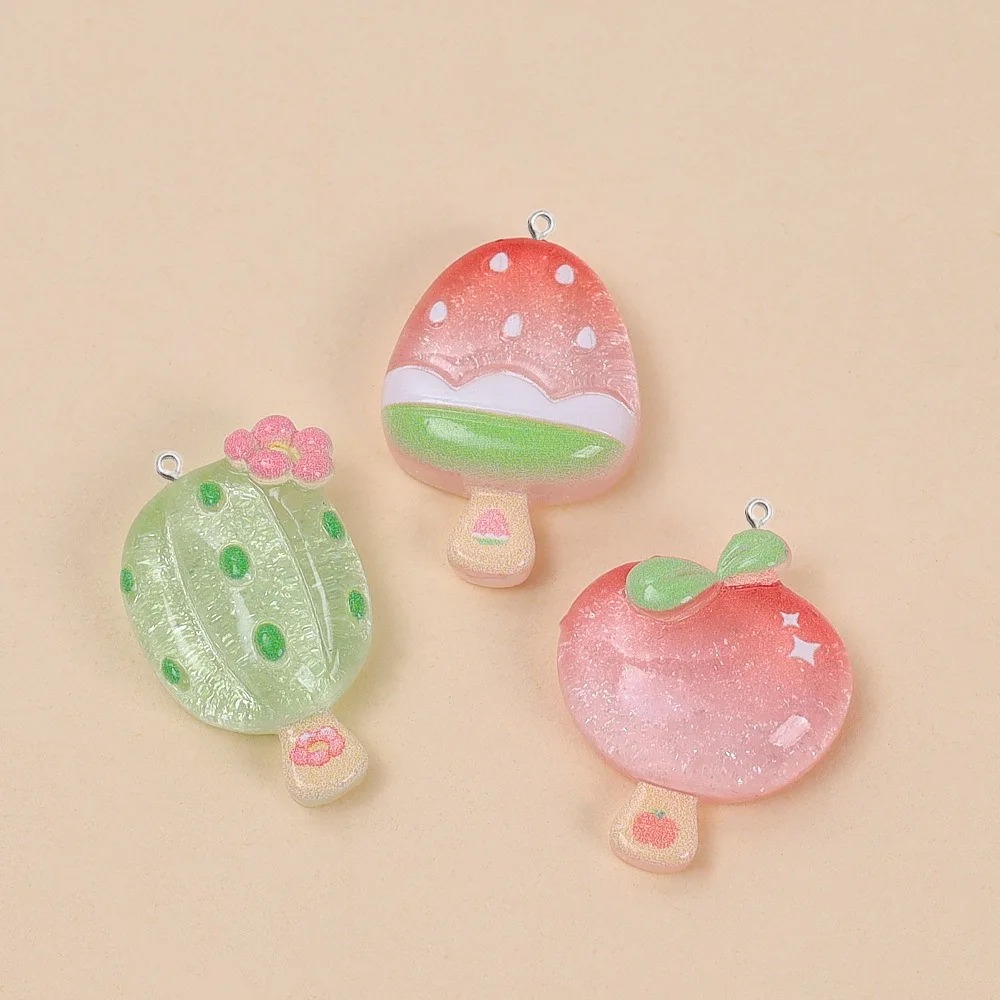 10Pcs Kawaii Summer Popsicle R - đánh giá và giá Resin Craft Material